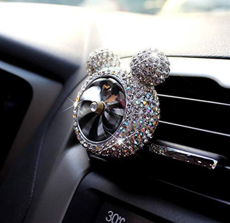 CRYSTAL CAR OUTLET VENT CLIP AIR FRESHENER