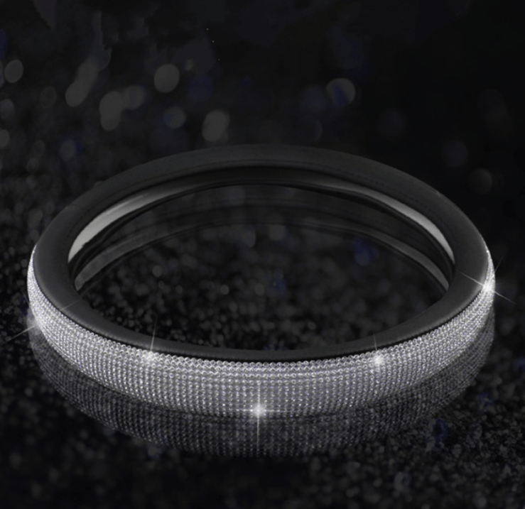 SWAROVSKI CRYSTAL STEERING WHEEL COVER