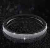 SWAROVSKI CRYSTAL STEERING WHEEL COVER
